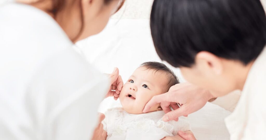 オキシトシンと親子のふれあい